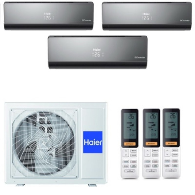 Мульти сплит-система Haier 3U55S2SR5FA / AS25S2SF2FA-B на 3 комнаты
